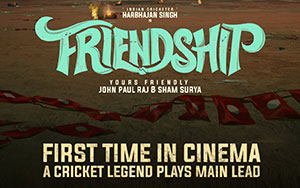 Former Indian cricketer Harbhajan Singh`s debut Tamil film `Friendship`